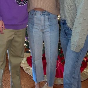 Two toned Abercrombie jeans
